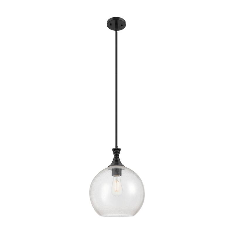 Innovations Lighting Downtown Urban - Astor - 1 Light 12" Metal Detailed Stem Hung Mini Pendant