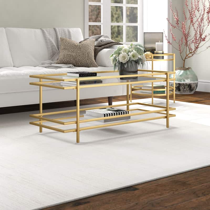 Robillard Coffee Table - Brass