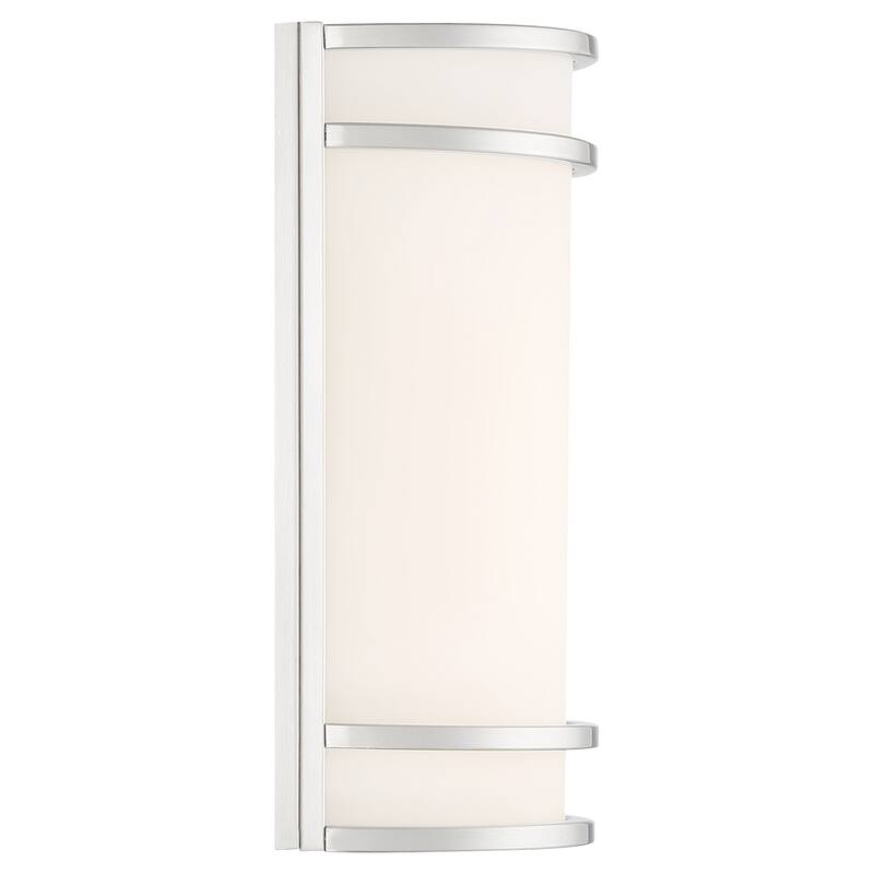 Access Lighting Lola - LED Wall Sconce - Brushed Steel Finish - Frosted Glass - Incandescent