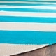 preview thumbnail 141 of 153, SAFAVIEH Handmade Montauk Caspian Stripe Cotton Flatweave Rug