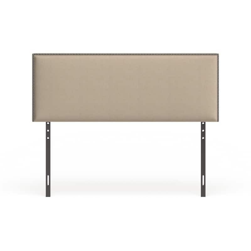 Region Queen-size Nailhead Upholstered Headboard