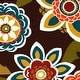 preview thumbnail 18 of 19, Bali Rattan Swivel Rocker with All-Weather Cushion Annie Chocolate
