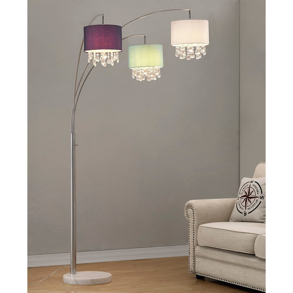 Option Brushed Nickel /Mix color shades
