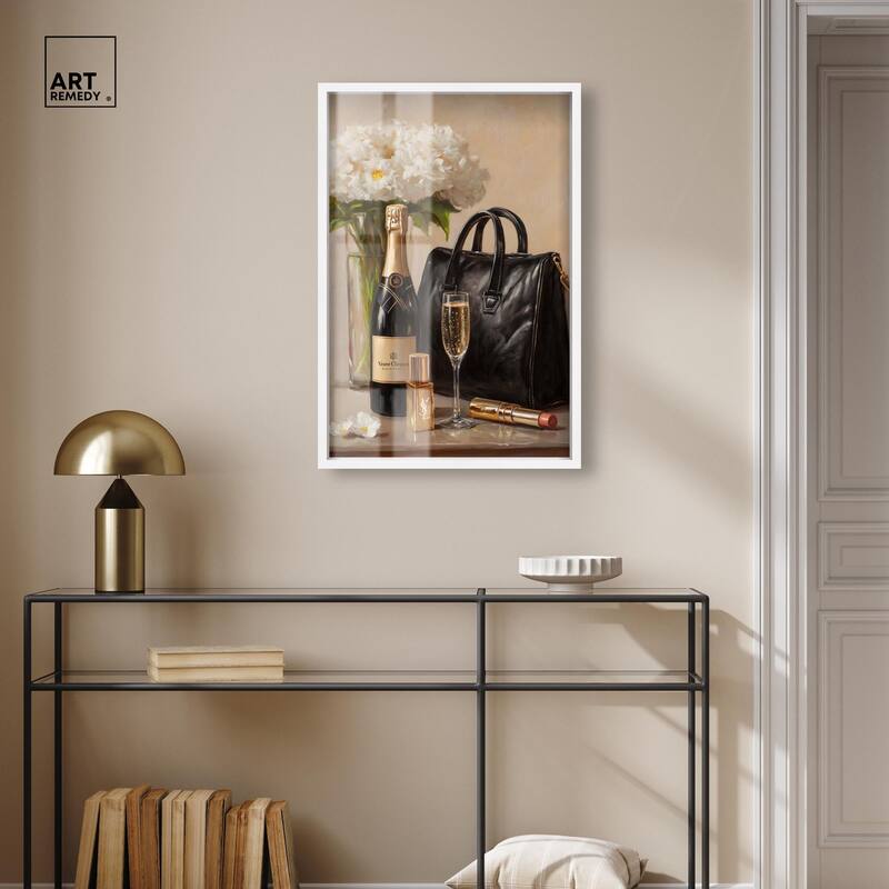 Cheers to Lovely Glam Shadowbox by Art Remedy