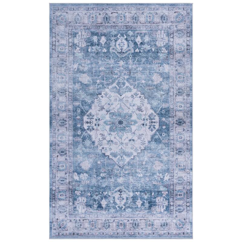 SAFAVIEH Tucson Diamanta Machine Washable & Slip Resistant Rug