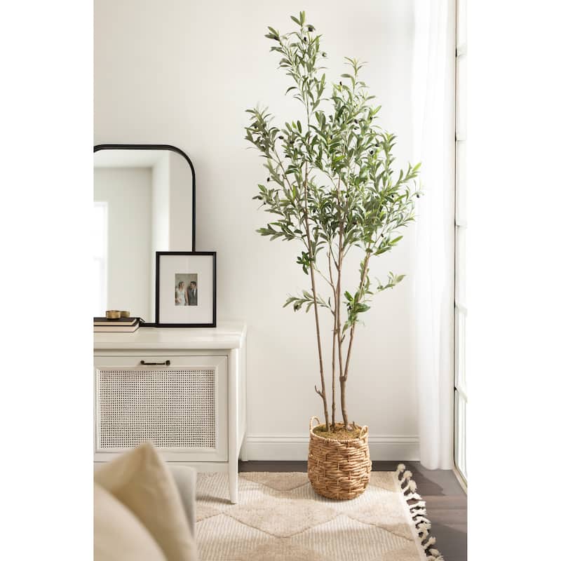 Kate and Laurel Oliveira Faux Olive Tree