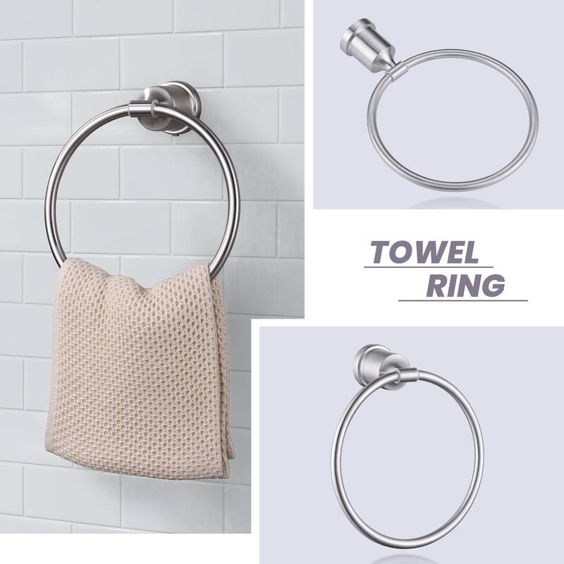 3-Piece Bath Hardware Set with Mounting Hardware