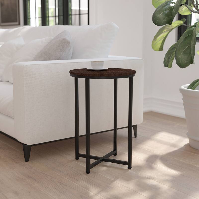 Signature Design by Ashley Coylin Cocktail Table - Tempered Glass Table - Brown Black