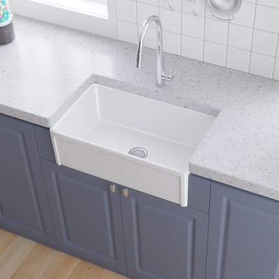 Kitchen Sink Farmhouse Reversiable Single Bowl
