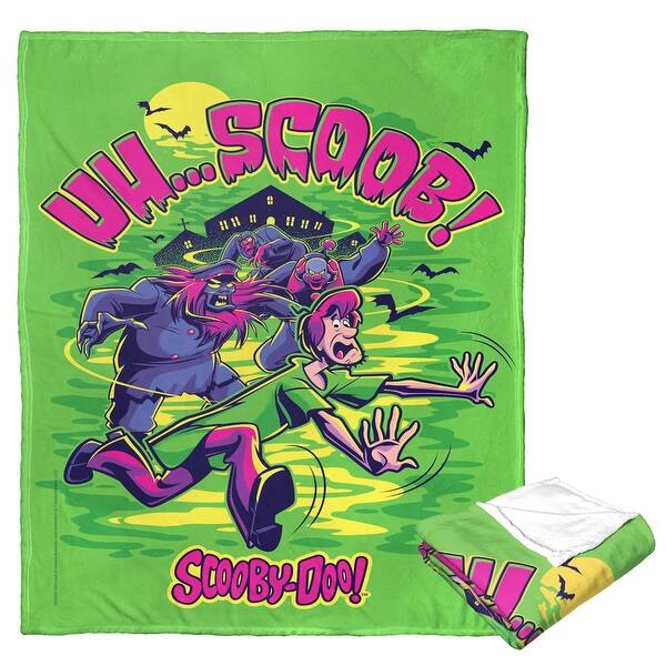 slide 2 of 5, Warner Brothers Scooby-Doo Uh Scoob Where Are You Silk Touch Throw Blanket