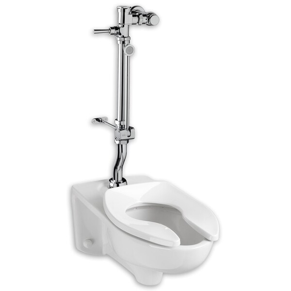 American Standard 6047.821 1.28 Exposed Toilet Flush Valve for 1-1/2" Top Spud Installation - Chrome
