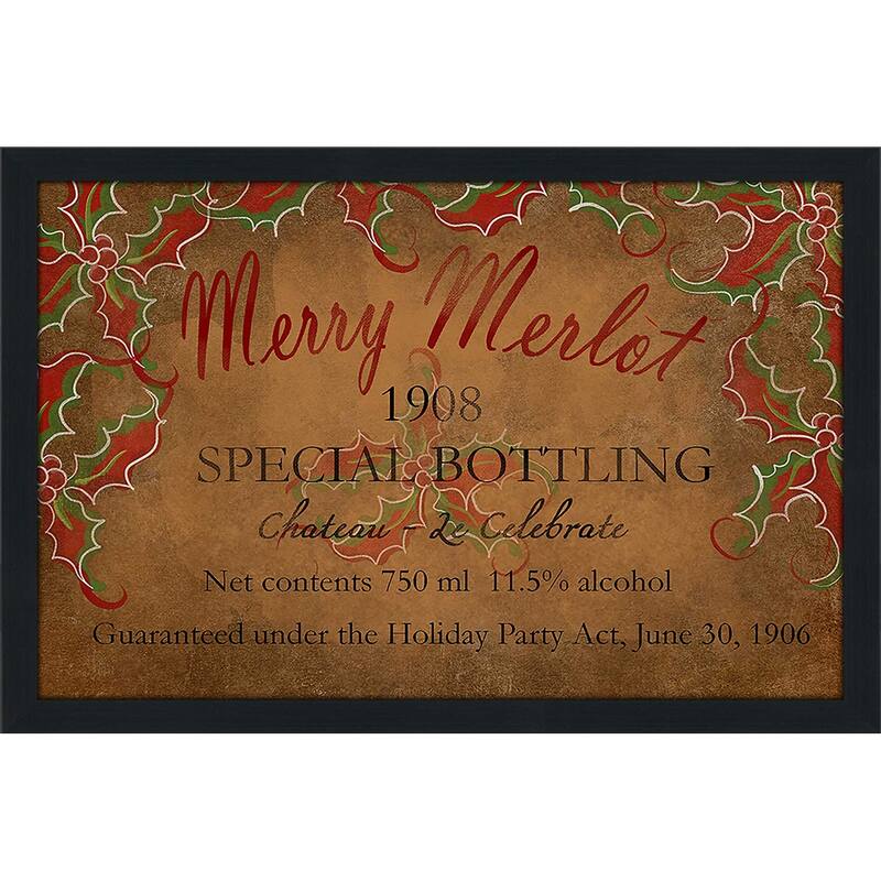 "Merry Merlot" by Jodi Print on Acrylic