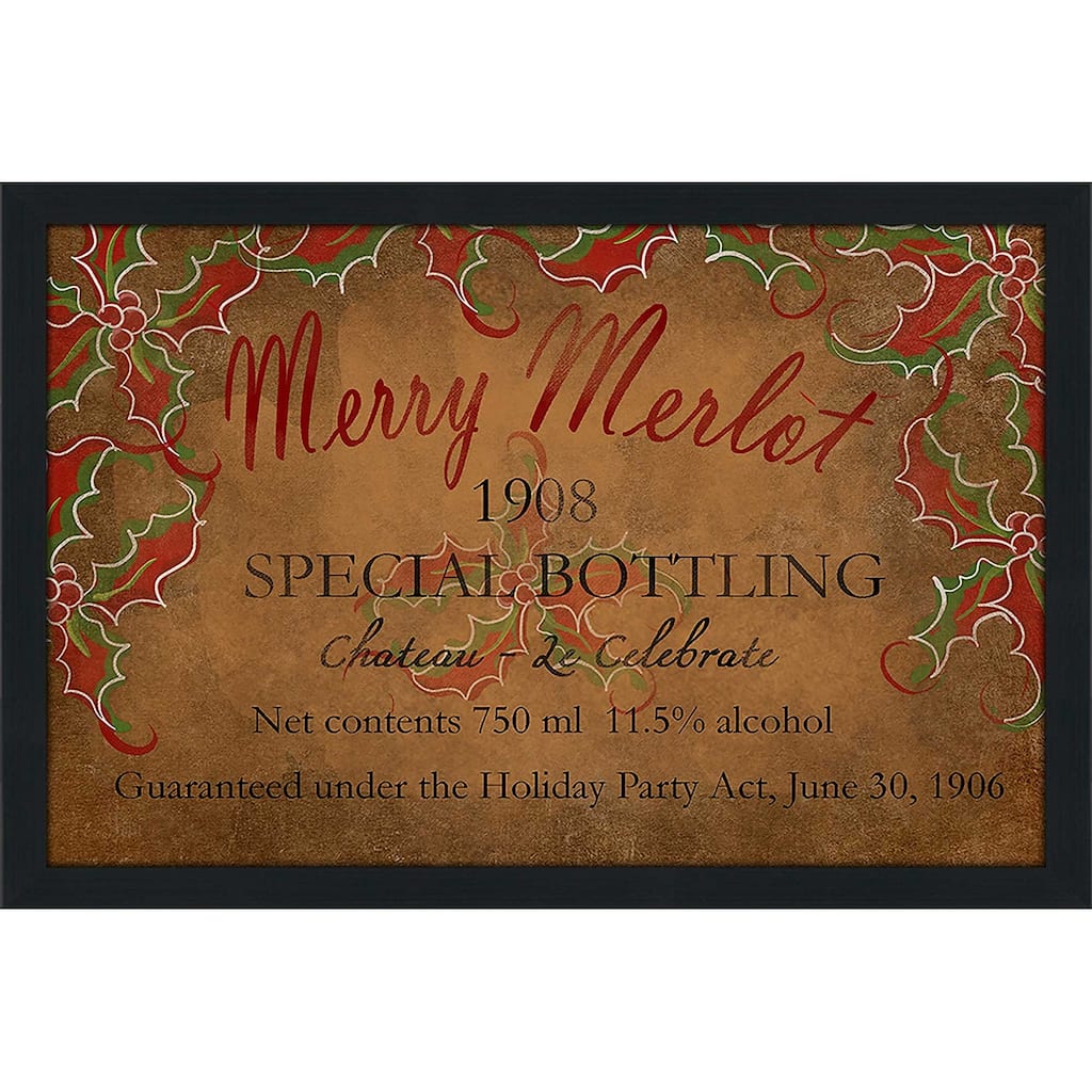 "Merry Merlot" by Jodi Print on Acrylic