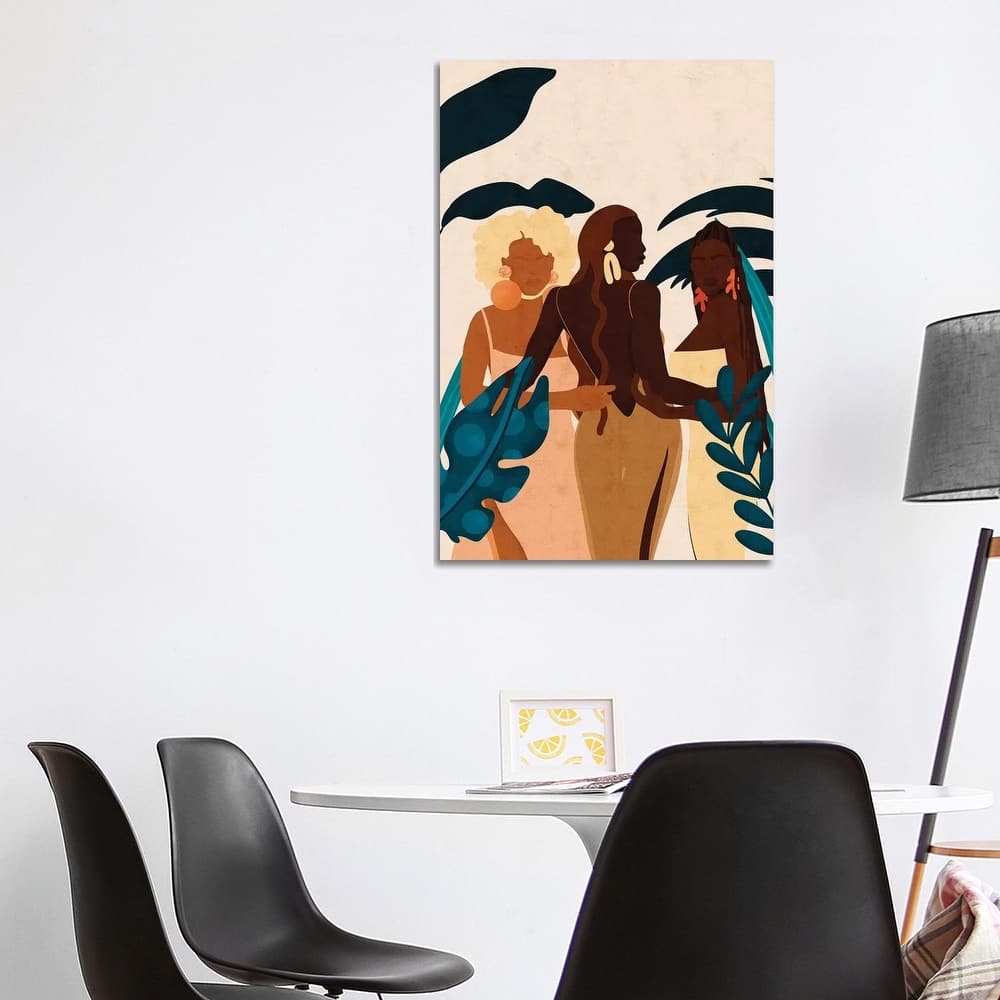 iCanvas "Sisters" by Reyna Noriega Canvas Print