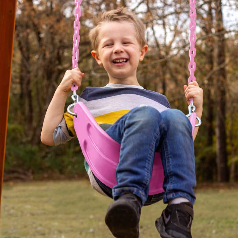 Gorilla Playsets Extreme-Duty Swing Belt with Coated Chains