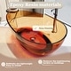 preview thumbnail 5 of 16, CASAINC 63in Transparent Resin Soaking Bathtub