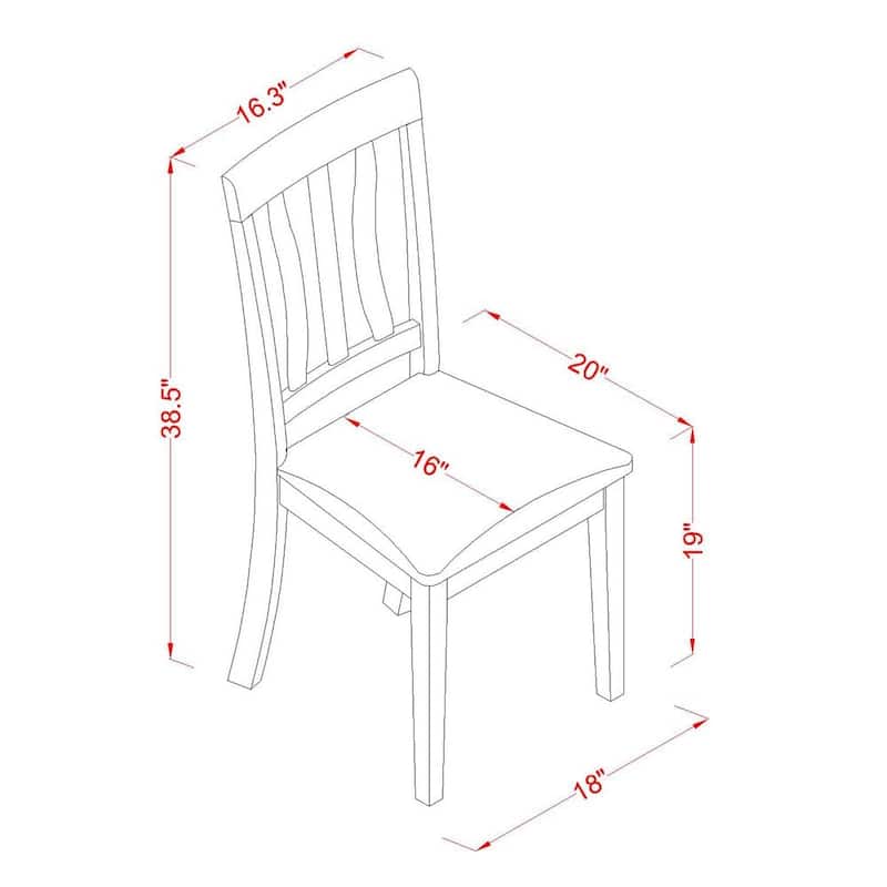 East West Furniture Dining Table Set Consist of an Oval Table with Butterfly Leaf and Dining Chairs (Chair Seat Type Options)