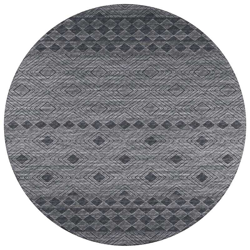 Indoor/ Outdoor Addison Yuma Geometric Southwest Washable Rug