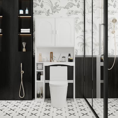 Over The Toilet Cabinet for Bathroom Storage Storage Shelf Organizer