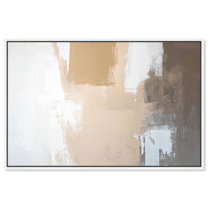 Solace in Softness II Canvas by Art Remedy - 24" x 16" - White