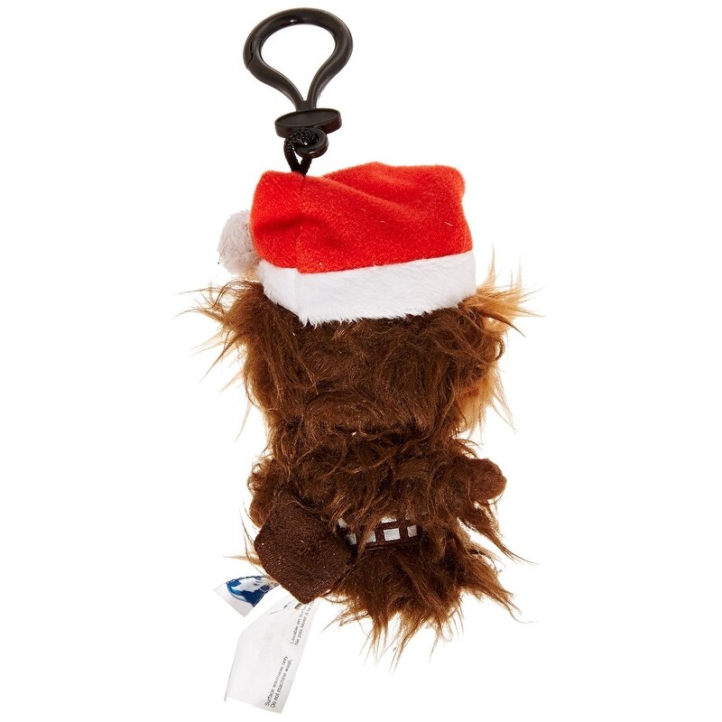 Shop Star Wars Santa Chewbacca 4 Mini Talking Plush Clip On