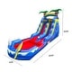 preview thumbnail 6 of 12, HeroKiddo 15' Ocean Shark Commercial Grade Inflatable Water Slide with Attached Splash Pool (No Blower Included), Outdoor Fun