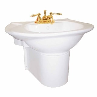 Whitehaus Collection Isabella Wall Mount Bathroom Basin