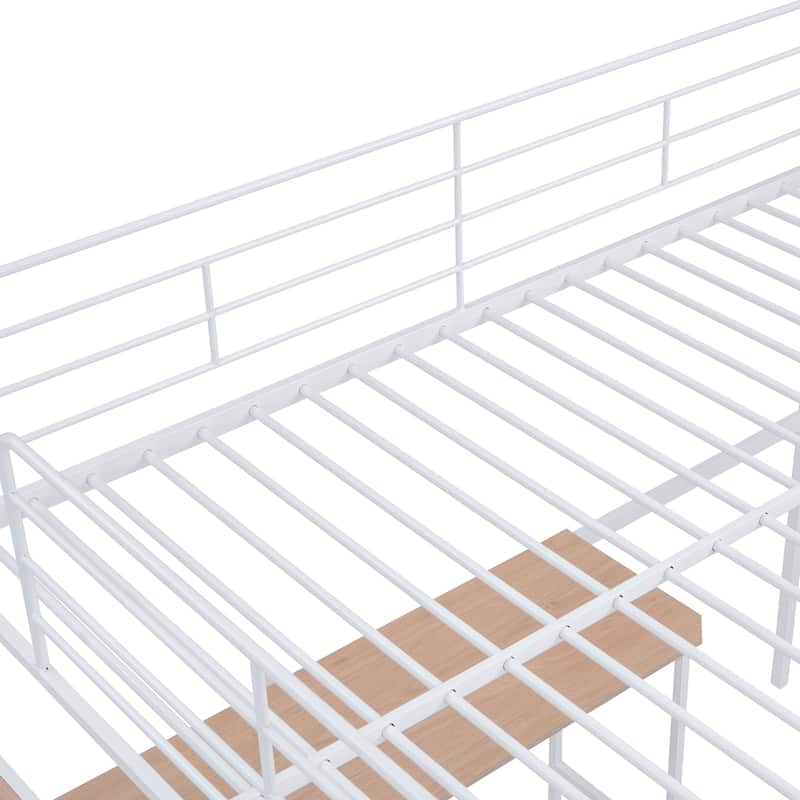 Contemporary Full Metal Loft Bed