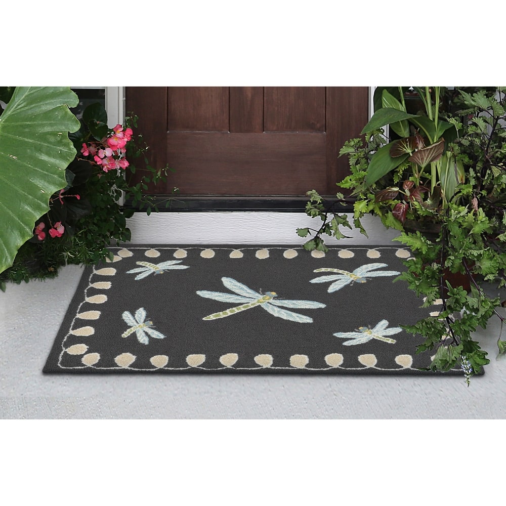 Liora Manne Frontporch Dragonfly Indoor/Outdoor Rug