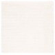 preview thumbnail 97 of 101, SAFAVIEH Handmade Bahija Luxe Shag 3-inch Thick Rug 6' Square - Ivory - Square