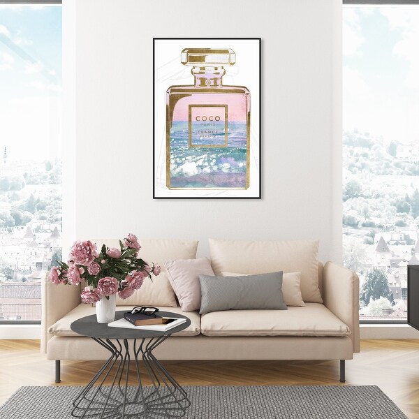 Oliver Gal Blush Ocean Spray Perfume Fashion and Glam Wall Art