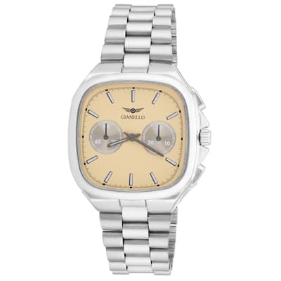 Gianello Square Fusion 42 Square Link Watch