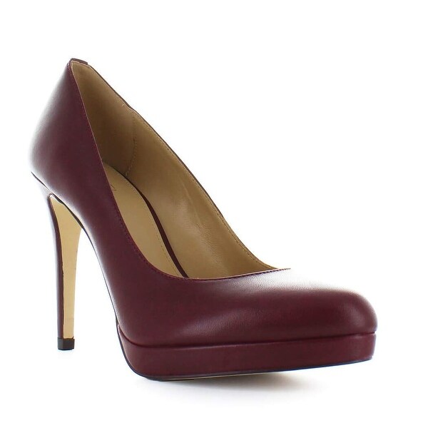 michael kors antoinette pumps oxblood