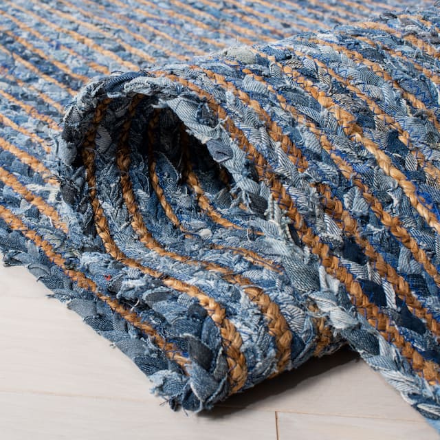 SAFAVIEH Handmade Cape Cod Marget Boho Coastal Jute Rug