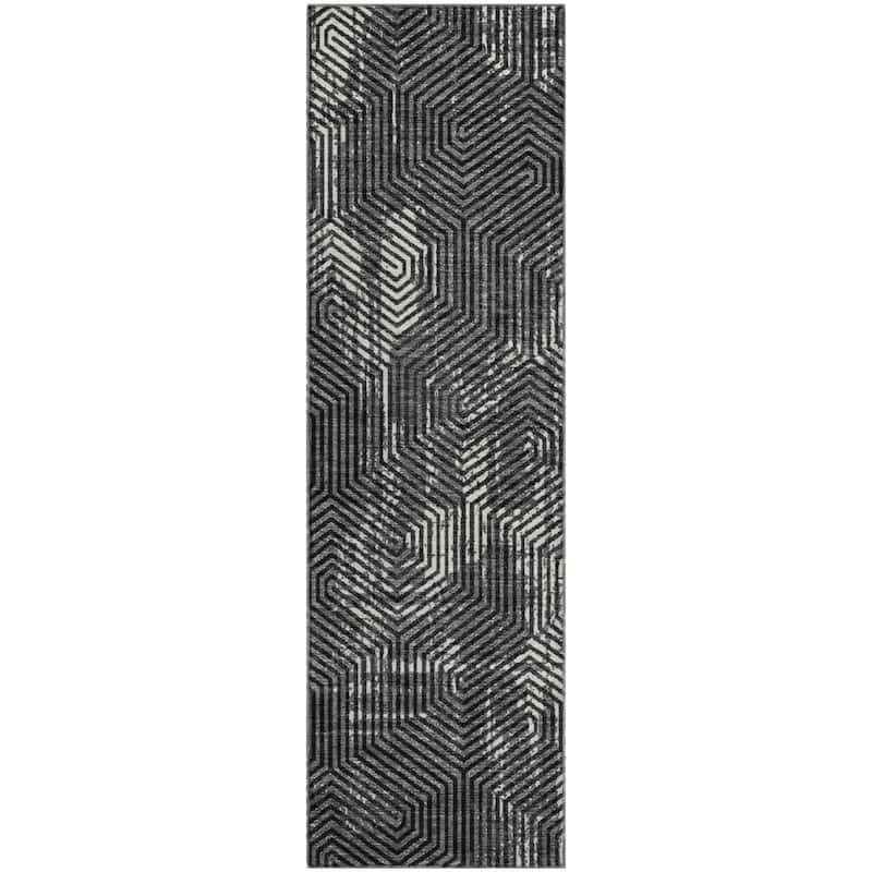 Premium Washable Super Soft Modern Maze Mayfield Rug
