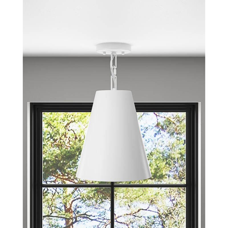 Farmhouse Gold Leaf Inside Pendant Light Fixture Over Table 3 Pack with Cone Metal Shade