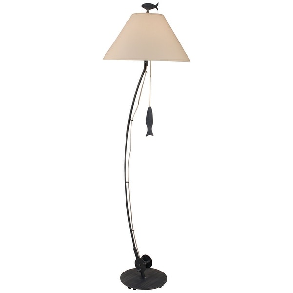 Fishing floor deals lamp