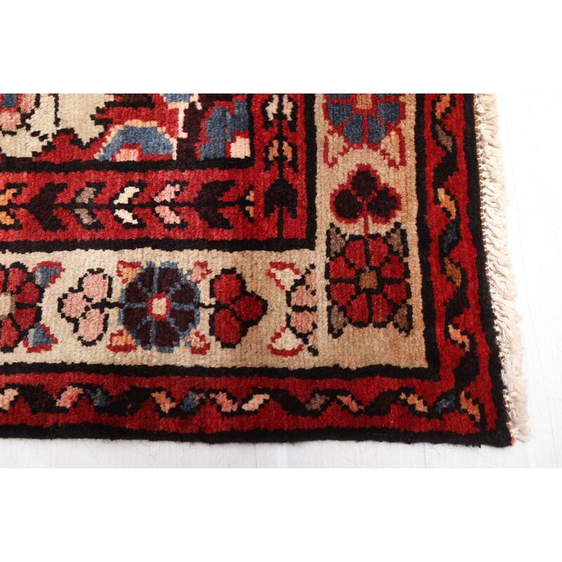 ECARPETGALLERY Hand-knotted Andelz Dark Navy Wool Rug - 3'3 x 10'7