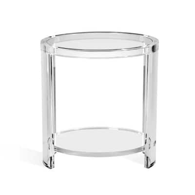 Justin Modern Acrylic Side Table
