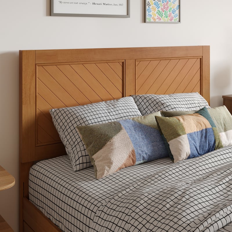 Clayton Platform Bed with Panel Footboard and Twin Trundle