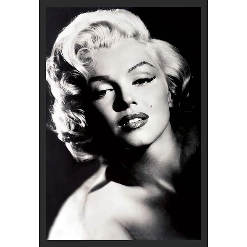 Marilyn Monroe - Glamour Framed Art Poster - 24 x 36 Inch
