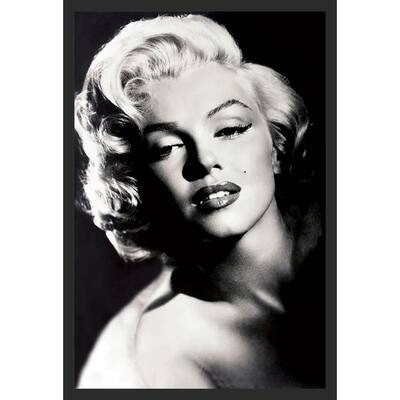 Marilyn Monroe - Glamour Framed Art Poster - 24 x 36 Inch