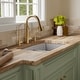 preview thumbnail 13 of 17, Karran Undermount Quartz 32 in. 60/40 Double Bowl Kitchen Sink Kit