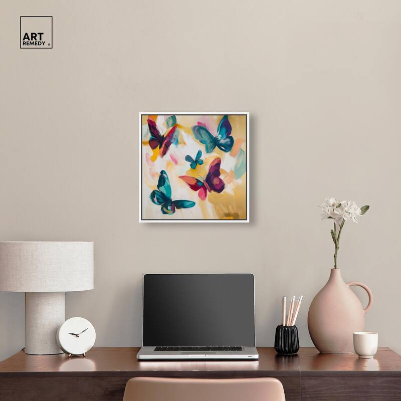 Wings in Waltz I Canvas by Art Remedy