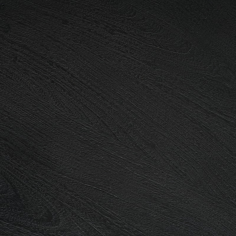 Sonel Pedestal Medium Dark Brown / Matte Black Acacia Wood Foyer Table -  35.0L x 4.5W x 35.0H