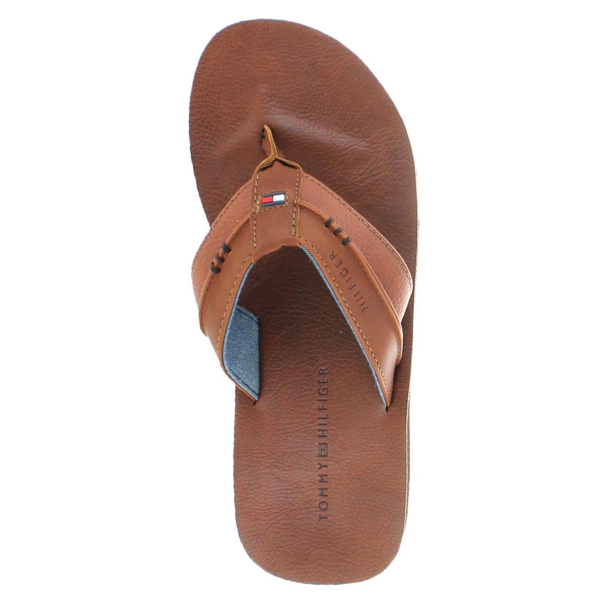 Shop Tommy Hilfiger Mens Davidson Flip Flops Thongs Shoes