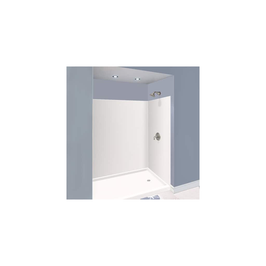 Transolid Expressions 48-in X 60-in X 72-in Glue to Wall Shower/Walls - 60" x 48" x 72"