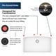 preview thumbnail 42 of 62, Karran Drop-In Quartz Single Bowl Kitchen Sink