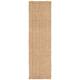 SAFAVIEH Handmade Natural Fiber Ceferina Jute Rug - 2'3" x 9' Runner - Natural