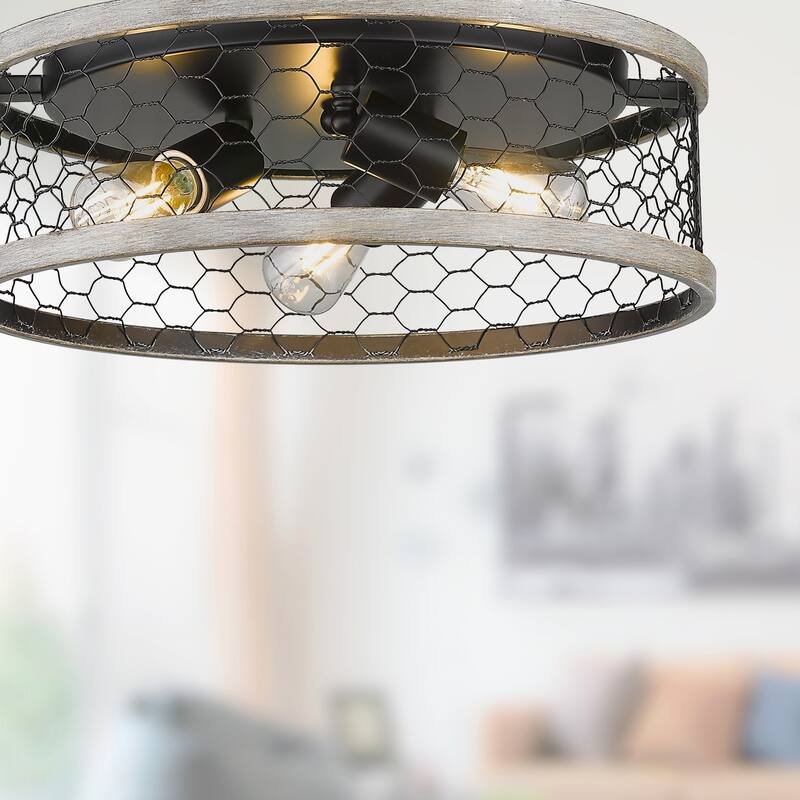 Golden Lighting Bailey Flush Mount